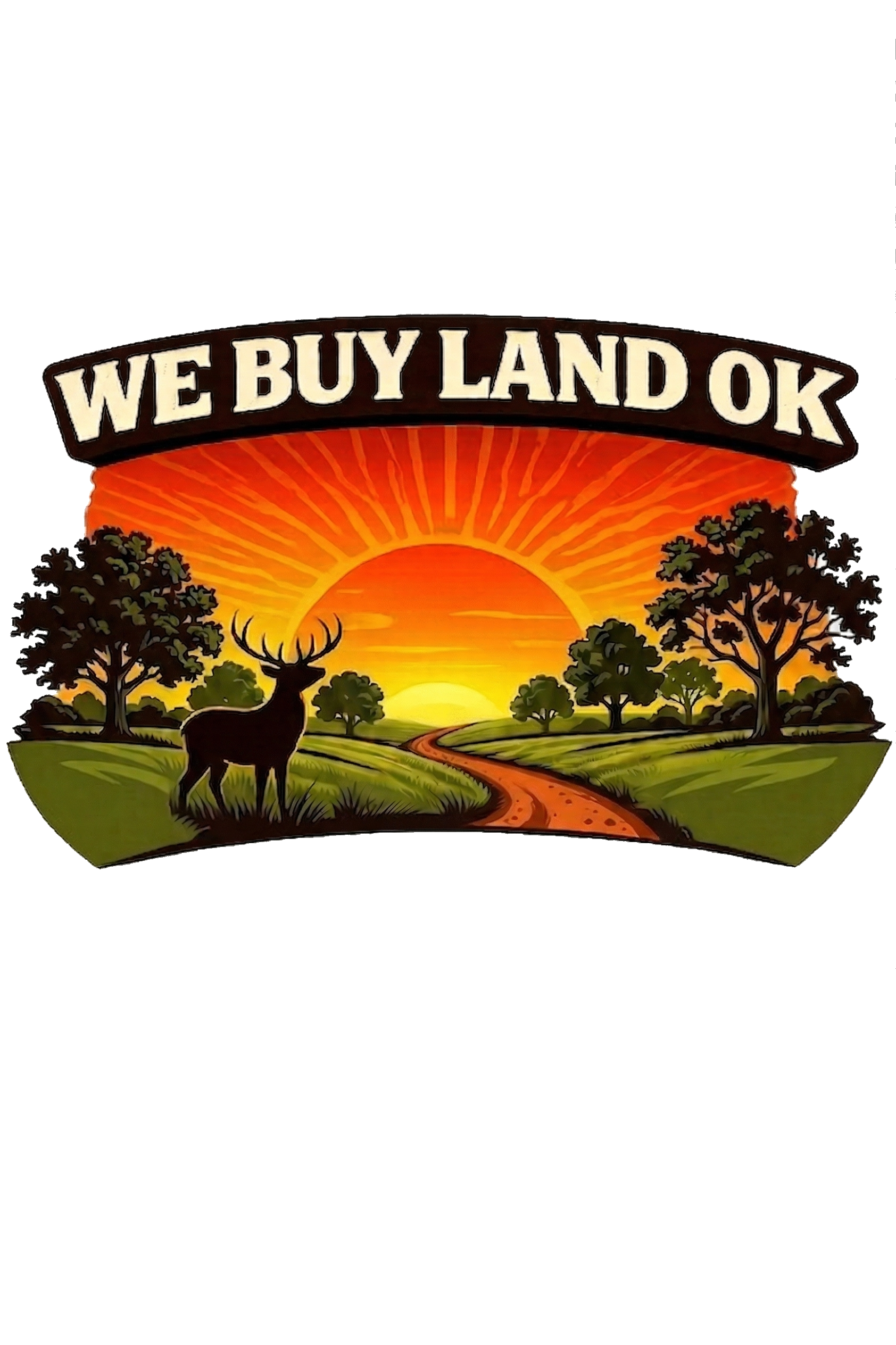 We Buy Land OK Logo